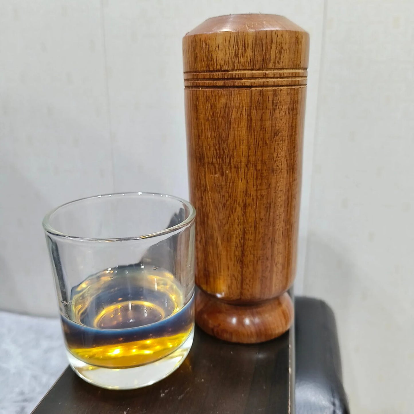 Vijaysar Wooden Tumbler
