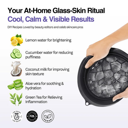 Silicone Ice Face Bowl